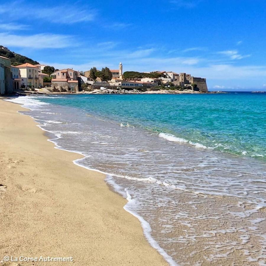 Studio Tout Equipe De 27M2, A 100M De La Mer, Et 500M Des Commerces Algajola  Exterior foto